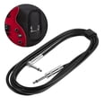 thumbnail image 2 of Instrument Cable Guitar Cable Amp Cord Straight To Right Angle Instrument Cable For Electric Guitar Bass Amplifier Audio 3m, 2 of 8