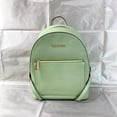 thumbnail image 1 of Michael Kors Adina Medium Backpack Light Sage Green Pebbled Leather, 1 of 5