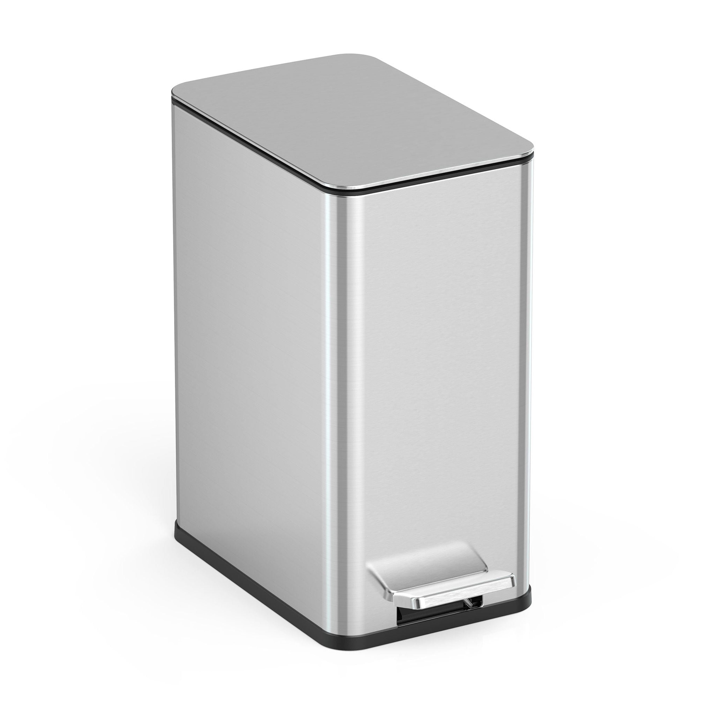 Nine Stars Bathroom Step Trash Can + Trash Bag