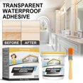 thumbnail image 4 of Agent Imperméable Transparent Anti-Fuite 150g Colle Adhésive Forte Mastic, 4 of 11