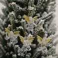 thumbnail image 4 of Christmas Transparent Angel Pendant Window Scene Arrangement Acrylic Transparent, 4 of 9