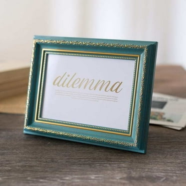 Home decor european style vintage rustic wood picture frame