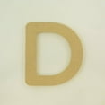 thumbnail image 3 of Package of 1, 18 Inch X 3/4" Thickness MDF Letter D in The Gotham Rounded Font, Thick, Upper Case for Art & Craft Project, Made in USA, 3 of 4