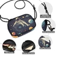thumbnail image 3 of FORMRS Mini Crossbody Bag for Women Adjustable Shoulder Rope Travel Casual Phone Purse, Astronaut Space, 3 of 7