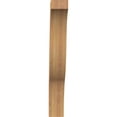 thumbnail image 2 of 5 1/2"W x 28"D x 40"H Funston Smooth Knee Brace, Western Red Cedar, 2 of 4