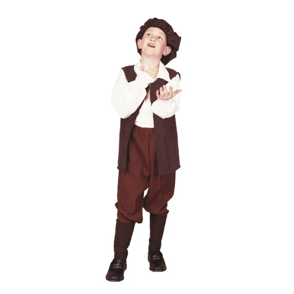 RG Costumes 90313-S-BK Black Renaissance Boy Costume - Size Child-Small