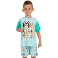 thumbnail image 2 of Bluey Boys Short Sleeve Pajamas Blue Sizes 2T-8, 2 of 7