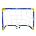 thumbnail image 1 of Bamboohart Foldable Boys Soccer Toys Training Practice Children Football Goal Post Net Set, 1 of 10