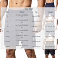 thumbnail image 4 of IhhxPro Men's Beach Shorts Summer Running Men with Elastic Waist Quick Dry Athletic Lightweight Loose Fit Casual Swim Trunks for Gym Travel M-5XL, 4 of 9
