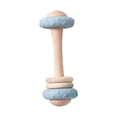 thumbnail image 2 of Juguete de sonajero de silicona,Madera Educación temprana Ratzante juguete educativo,Multi sensorial bebé tome la dentición de juguete Toy,Juguete para el juguete de la dentición de Azul, 2 of 9