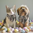 thumbnail image 2 of Dog Bandana 2 Pack,Tree Bark Camo Branches Pattern Bandanas for Dogs,Cat Bandana,Small/ Large Dog Bandana 2 Size,Dog Bandanas, 2 of 6