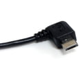 thumbnail image 2 of StarTech 6' Micro Cable - A to Right Angle Micro B USB Cable, 30 AWG, 2 of 3