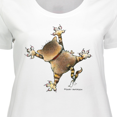 thumbnail image 4 of Inktastic Don't Let the Cat out Women's Plus Size T-Shirt, 4 of 5