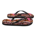 thumbnail image 6 of Pink and Brown Donuts Flip-Flops (L), 6 of 7
