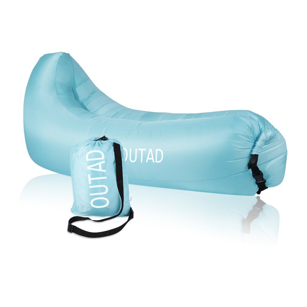 OUTAD Portable Air Sofa Inflatable Lounger Couch Beach Bed Lazy Chair Sleeping # 