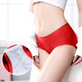 thumbnail image 2 of Timegard Breathable Underwear for Women Mid Waisted Seamless Comfort No Show Briefs Smoothing Panties, 2 of 6