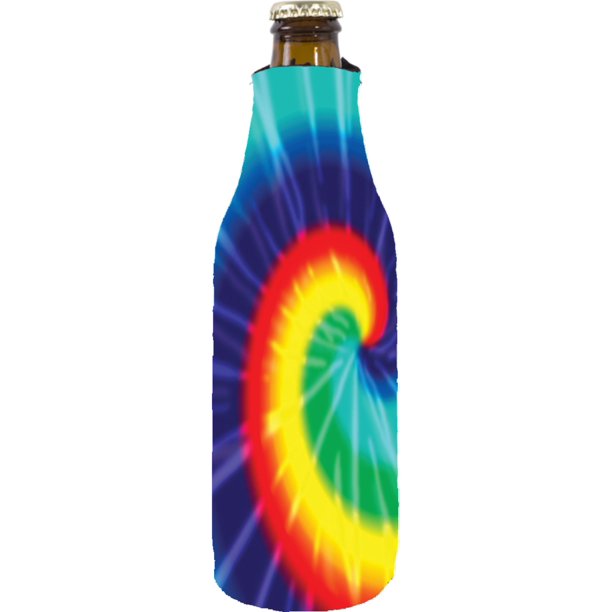 Tie Dye Beer Bottle Coolie