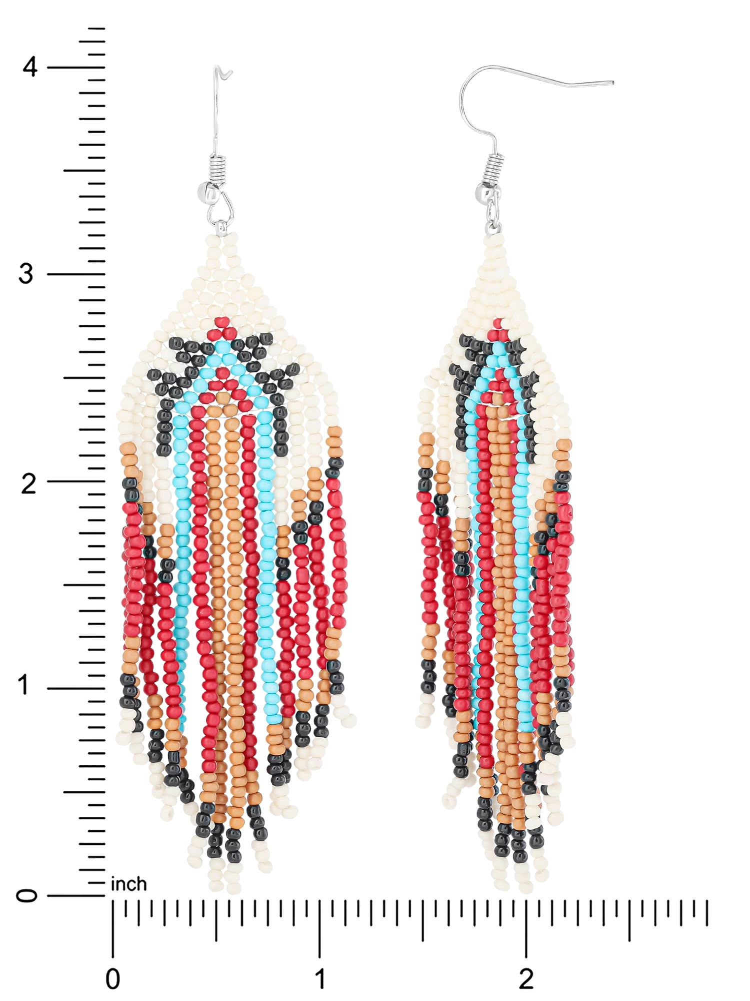 Jessica Simpson Women’s Beaded Drop Earrings