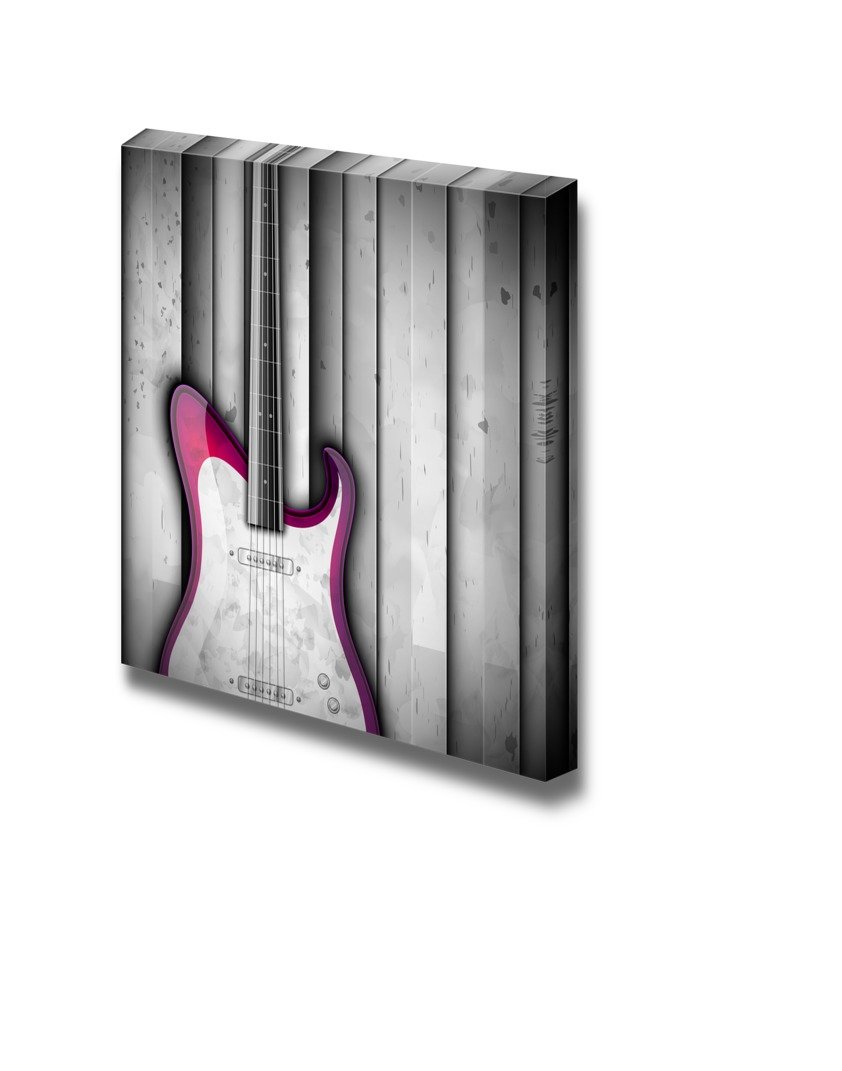 Wall26 Canvas Prints Wall Art Background with Electric Guitar for a