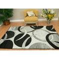 thumbnail image 4 of Rug Legend PREMIUM 3D Hand Carved Modern Abstract 5x8 5x7 Rug Contemporary 1062, 4 of 5