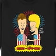 thumbnail image 3 of Beavis & Butthead - USA Fire - Men's Crew Neck Fleece Pullover, 3 of 5