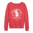 thumbnail image 1 of Instant Message - Cottontail Candy Company - Women's Lightweight French Terry Pullover, 1 of 6