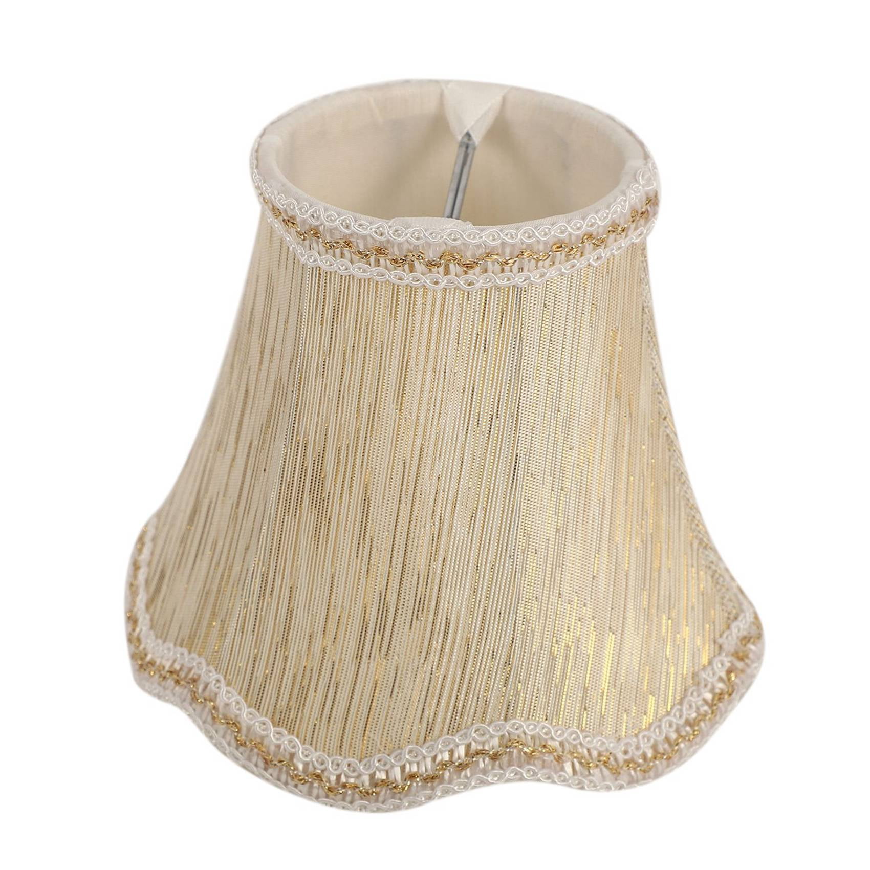 Set of 12 Chandelier Shades,ONLY for Candle Bulbs,Clip-on Lamp Shades