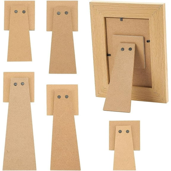 5 Pcs Easel Back 5 Sizes Photo Frame Easel Self-Adhesive Replacement Stand for Back of the Photo Frame