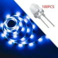 thumbnail image 6 of jiaping 100 Pieces Emitting Lamp Beads Round Head Straight Plug LED Lamp Beads Green, 6 of 9