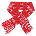 thumbnail image 1 of 1pc Navidad bufanda de lana tejida alce copo de nieve decoración bufanda chal cuello pañuelo para la cabeza, 1 of 7
