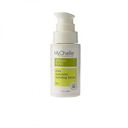 MyChelle Ultra Hyaluronic Hydrating Serum, Natural Hyaluronic Acid Serum for Dry and Normal Skin Types, 1 fl oz