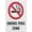 Warning Sign 4, variant on Caution Hi-Vis Safety Vest Required Beyond This Point Warning Security Outdoor Sign - 8"x12", Reflective, Weatherproof - Construction Site, Factory, Warehouse, Industrial Zone