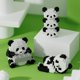 thumbnail image 2 of Bloques de construcción de Panda gigante chino, flores creativas, rompecabezas lindo ensamblado, regalo de cumpleaños para niños, juguete informal, 2 of 3