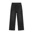 thumbnail image 4 of POROPL Jeans for Women,Stretchy Denim Baggy Wide Leg Jeans High Waisted Pants, 4 of 8