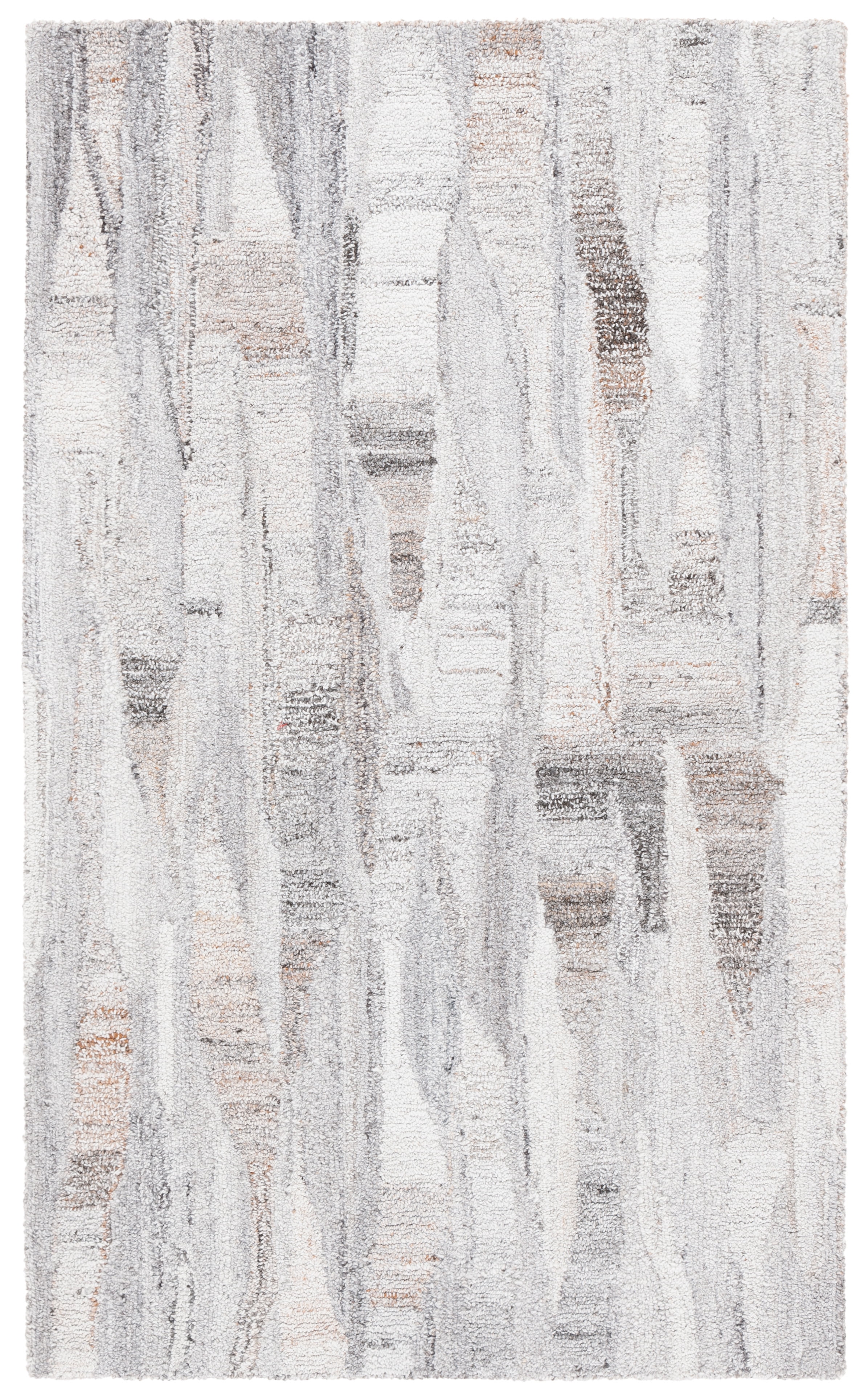 SAFAVIEH Abstract Selina Abstract Area Rug, Beige/Brown, 4' x 6'