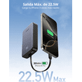 thumbnail image 3 of Batería portatil 20000mAh Ugreen Nexode PB505 PD 20W Gris, 3 of 8