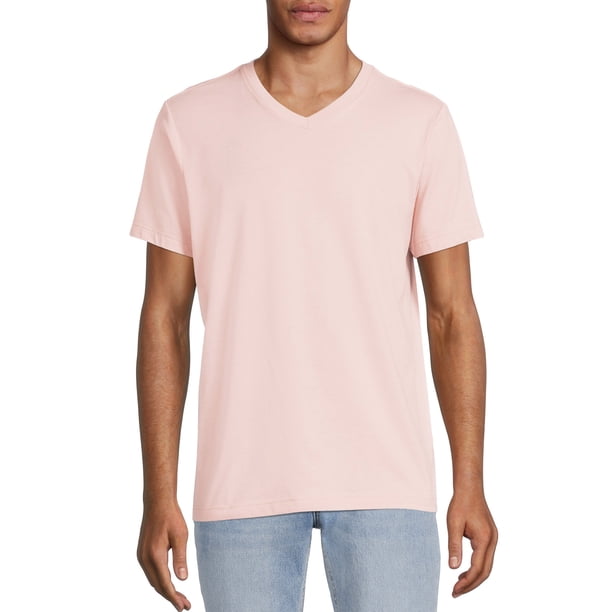George Men's Short Sleeve V-Neck Tee - Walmart.com