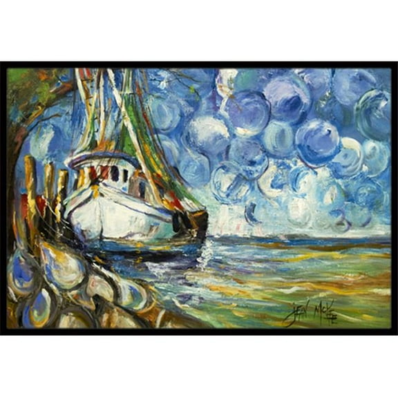 Shrimp Boat 101 Indoor & Outdoor Mat - 18 x 27 in.
