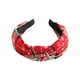 thumbnail image 1 of Accesorios para el cabello navideños para mujer, diadema artística de tela con estampado de copos de nieve, diadema de poliéster para mujer, 1 of 2