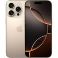 thumbnail image 1 of Restored Apple iPhone 16 Pro (128GB, Desert Titanium) 6.3-inch Super Retina XDR Display, A18 Pro Chip, 48MP Pro Camera - Refurbished Good, 1 of 4