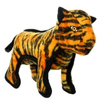 Tuffy Junior Zoo Tiger Durable Plush Dog Toy