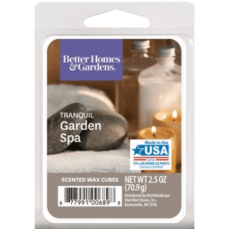 Better Homes & Gardens 2.5 oz Tranquil Garden Spa Scented Wax Melts