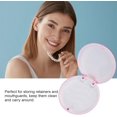 thumbnail image 2 of LAICAIW Aligner and Retainer Case, 2PCS Solid Orthodontic Aligner Retainer Case Denture False Box, Mouthguard Case Holder Protective Case for Oral Care Dentisty -Pink, 2 of 7