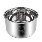 Functional Rice Cooker Replacement Inner Pot 304 Stainless Steel Rice Cooker Inner Bowl 5L