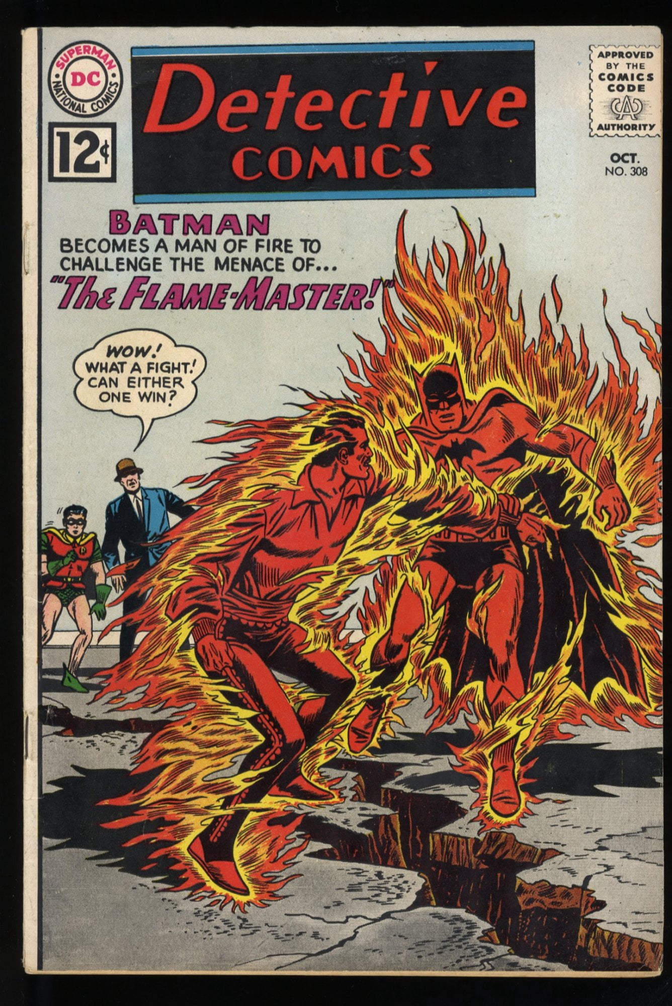 Cover of Detective Comics #308