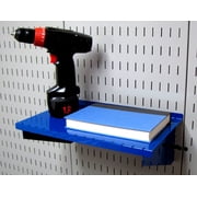 Wall Control Slotted Tool Board Workstation Accessory Kit for Wall Control Pegboard and Slotted Tool Board Only ? Blue