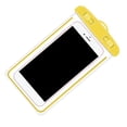 thumbnail image 3 of sweethay Funda impermeable Universal para teléfono móvil, bolsa a prueba de agua para 12 11 Pro Max 8 Plus nuevo Teléfono y Comunicación Amarillo, 3 of 3