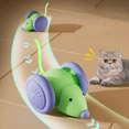 thumbnail image 3 of Auto-Dodge Rechargeable Electronic Mouse Cat Toy, Green, 3 of 4