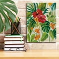 thumbnail image 6 of Epic Graffiti 'Tropical Jewels II' by Silvia Vassileva, Canvas Wall Art, 12"x16", 6 of 8