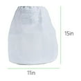 thumbnail image 3 of 3 Pack Dryer Vent Lint Catcher Bag For Indoor Outdoor Dryer Without Vent System Reusable Lint Trap With Straps And Mounting Kits, 3 of 5